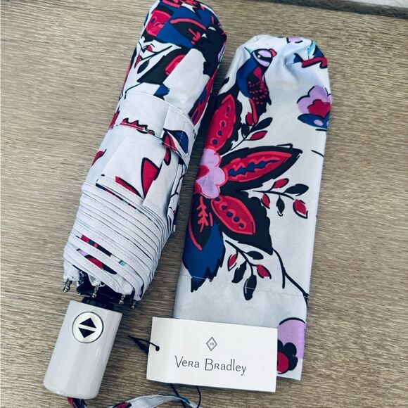 Vera Bradley Vineyard Floral Umbrella - Picture 1 of 2